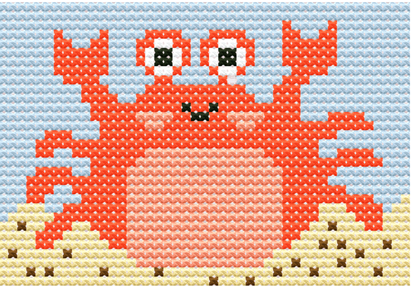 Cora the Crab -Pattern